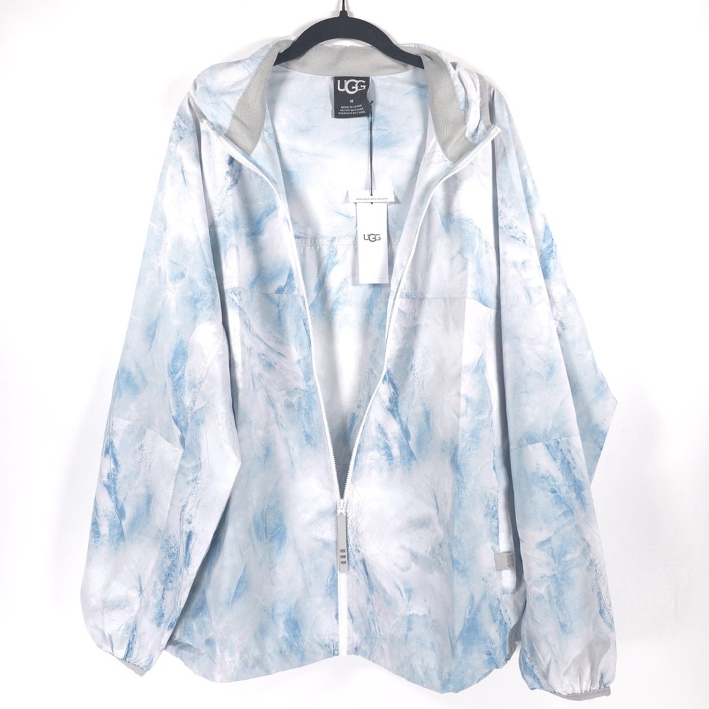 NWT UGG Rixen Packable Jacket Hoodie Print Camo GTW Style 1155590 Size MEDIUM - Picture 7 of 14